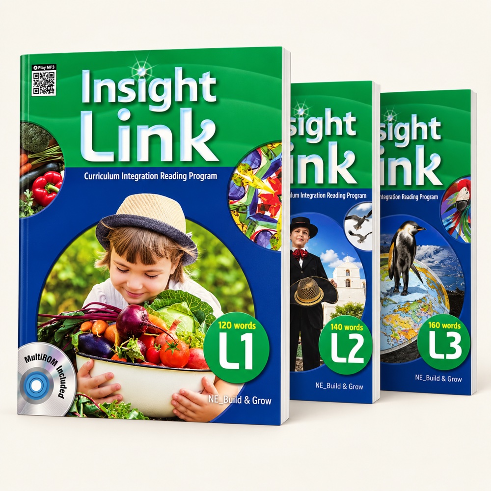 Insight Link L1부터 L3까지의 교재 구성